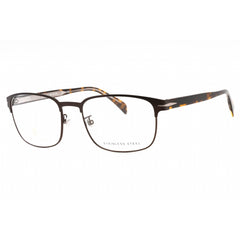 David Beckham Men's Eyeglasses - Brown Matte Ruthenium Full Rim | DB 1066 005N 00