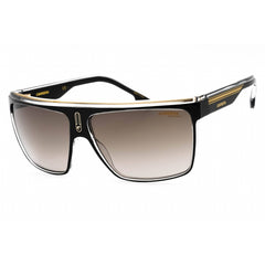 Carrera Men's Sunglasses - Black Gold Rectangular Frame | CARRERA 22/N 02M2 HA