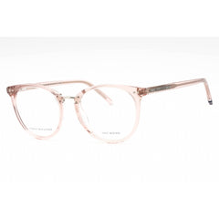 Tommy Hilfiger Unisex Eyeglasses - Light Pink Plastic Oval Frame | TH 1734 0S8R 00