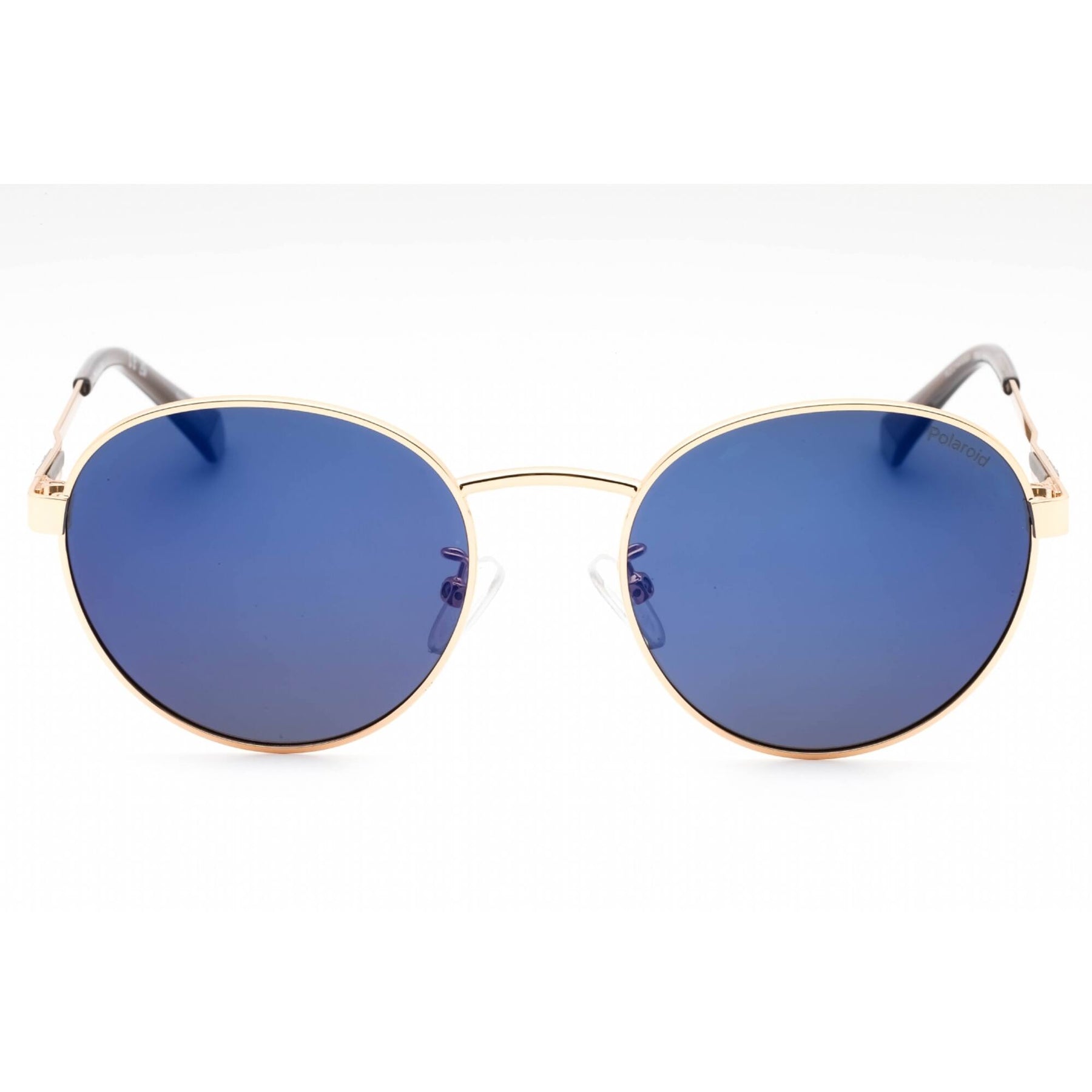 NEW Polaroid PLD 2144/G/S/X rounded Sunglasses Polaroid PLD 2144/G/S/X 010 C3 Sunglasses Palladium - eye-oo.com main image 4
