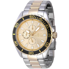 Invicta Men's Quartz Watch - Pro Diver Gold Tone Dial Two Tone Bracelet | 47579