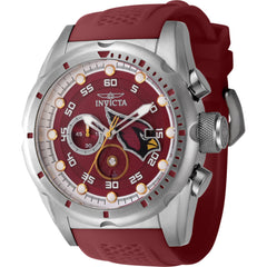 Invicta Men's Watch - NFL Arizona Cardinals Chronograph Silver and Red Dial | 45551
