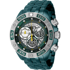 Invicta Men's Watch - Coalition Forces Quartz Chronograph Green Steel Bracelet | 41672