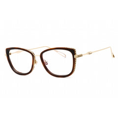 Chopard Women's Eyeglasses - Brown Metal Butterfly Full Rim Frame | VCH256M 08FE