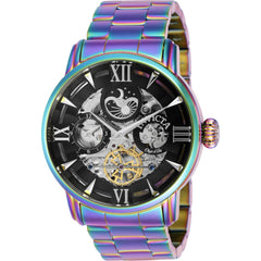 Invicta Men's Watch - Objet D Art Automatic Black and Silver Skeleton Dial | 40990