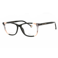 Carolina Herrera Women's Eyeglasses - Black Nude Plastic Square | CH 0066 0KDX 00