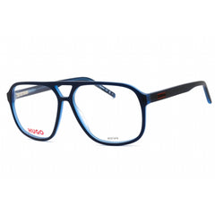 Hugo Men's Eyeglasses - Blue Plastic Pilot Full Rim Frame | HG 1200 0PJP 00