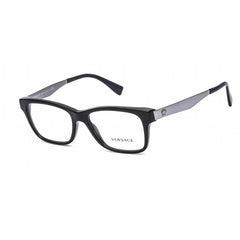 Versace Men's Eyeglasses - Black Plastic Rectangular Full Rim Frame | VE3245 5238