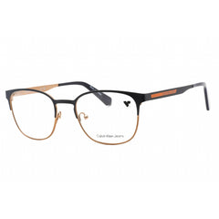 Calvin Klein Jeans Men's Eyeglasses - Matte Copper Metal Square Frame | CKJ21225 220