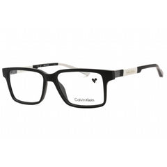 Calvin Klein Men's Eyeglasses - Black Plastic Full Rim Rectangular Frame | CK23550 001