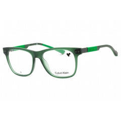 Calvin Klein Men's Eyeglasses - Clear Lens Khaki Square Full Rim Frame | CK23521 330
