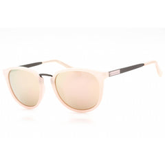 Calvin Klein Retail Unisex Sunglasses - Milky Blush Full Rim Round Frame | R365S 682