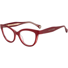 Carolina Herrera Women's Eyeglasses - Burgundy Cat Eye Frame Demo Lens | CH 0017 0LHF