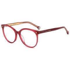 Carolina Herrera Women's Eyeglasses - Burgundy Round Full Rim Frame | HER 0083/G 0LHF