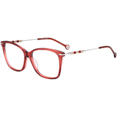 Carolina Herrera Women's Eyeglasses - Cherry Plastic Frame Demo Lens | CH 0042 08CQ
