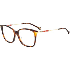 Carolina Herrera Women's Eyeglasses - Havana Plastic/Metal Cat Eye | CH 0042 005L