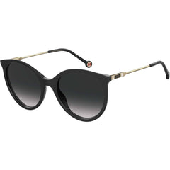 Carolina Herrera Women's Sunglasses - Black Round Full Rim Frame | CH 0069/S 0807