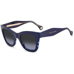 Carolina Herrera Women's Sunglasses - Blue Full Rim Cat Eye Frame | CH 0015/S 0PJP