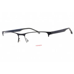 Carrera Men's Eyeglasses - Blue Half Rim Rectangular Metal Frame | CARRERA 88640PJP 00