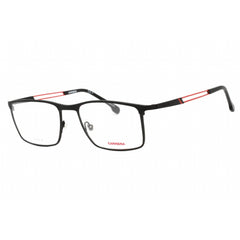 Carrera Men's Eyeglasses - Matte Black Rectangular Frame Clear Lens | 8831 0003 00