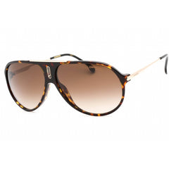 Carrera Unisex Sunglasses - Dark Havana Plastic Frame Brown Lens | HOT65 0086 HA