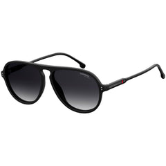 Carrera Unisex Sunglasses - Matte Black Plastic Full Rim Pilot Frame | 198/N/S 0003