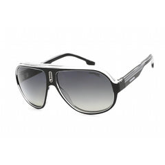 Carrera Women's Sunglasses - Black White Plastic Full Rim Frame | SPEEDWAY/N 080S WJ