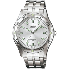Casio Men's Watch - Enticer Quartz Silver Tone Dial Bracelet | MTP-1243D-7A