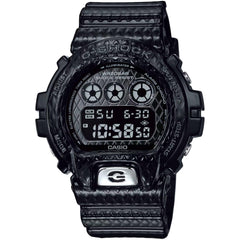 Casio Men's Watch - G-Shock Alarm Black Dial Resin Strap Digital Quartz | DW6900DS-1