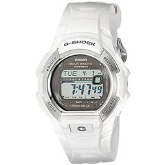 Casio Men's Watch - G-Shock Tough Solar Grey Digital Dial White Strap | GW-M850-7CR