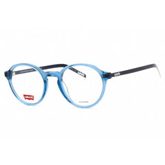 Levi's Unisex Eyeglasses - Blue Plastic Round Full Rim Frame | LV 1023 0PJP 00