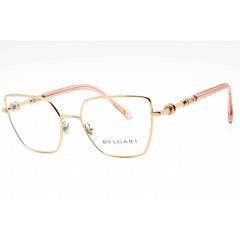 Bvlgari Women's Eyeglasses - Pink Gold Metal Full Rim Cat Eye Frame | 0BV2236 2014