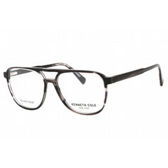 Kenneth Cole New York Men's Eyeglasses - Grey/Other Plastic Aviator Frame | KC0350 020