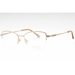 Emozioni Women's Eyeglasses - Gold Metal Butterfly Half Rim Frame | EM 4415 0J5G 00