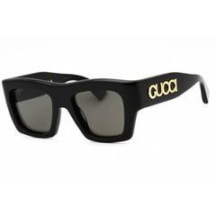 Gucci Women's Sunglasses - Black Acetate Full Rim Square Shape Frame | GG1772S 001