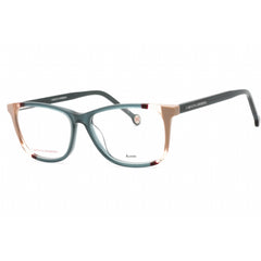 Carolina Herrera Women's Eyeglasses - Teal Brown Plastic 53mm Frame | CH 0066 0HBJ