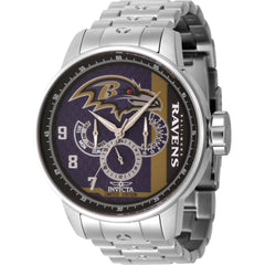 Invicta Men's Watch - NFL Baltimore Ravens Quartz Stainless Steel Bracelet | 45140