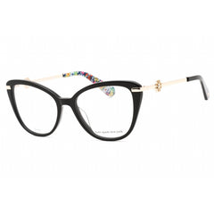 Kate Spade Women's Eyeglasses - Black Cat Eye Frame Clear Demo Lens | FLAVIA 0807 00