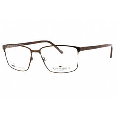 Chesterfield Men's Eyeglasses - Brown Full Rim Rectangular Frame | CH 78XL 009Q 00