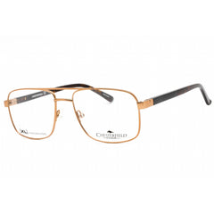 Chesterfield Men's Eyeglasses - Light Brown Metal Aviator Frame | CH 90XL 0TUI 00