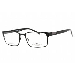 Chesterfield Men's Eyeglasses - Matte Black Metal Rectangular Frame | 42 XL 0003 00