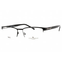 Chesterfield Men's Eyeglasses - Matte Black Rectangular Metal Frame | 65XL 0003 00