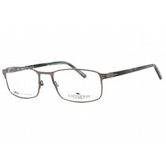 Chesterfield Men's Eyeglasses - Matte Grey Metal Rectangular Frame | CH 85XL 0RIW 00