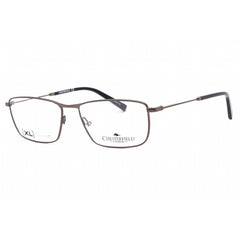 Chesterfield Men's Eyeglasses - Silver Full Rim Frame Clear Lens | CH 80XL 0YB7 00