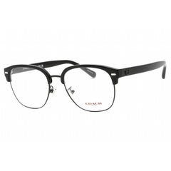 Coach Men's Eyeglasses - Black/Satin Black Full Rim Frame Clear Lens | 0HC6198 5002