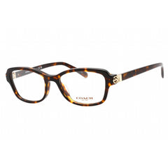 Coach Women's Eyeglasses - Dark Tortoise Plastic Frame Clear Lens | 0HC6193U 5120