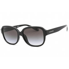 Coach Women's Sunglasses - Black Plastic Full Rim Rectangular Frame | 0HC8298U 50028G