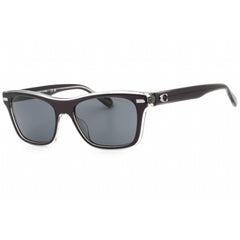 Coach Women's Sunglasses - Black/Transparent Grey Cat Eye Frame | 0HC8371U 574587