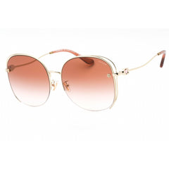 Coach Women's Sunglasses - Shiny Light Gold Square Metal Frame | 0HC7145BD 900513