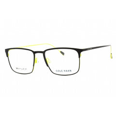 Cole Haan Men's Eyeglasses - Black Full Rim Adjustable Nose Pads  Frame | CH4040 001